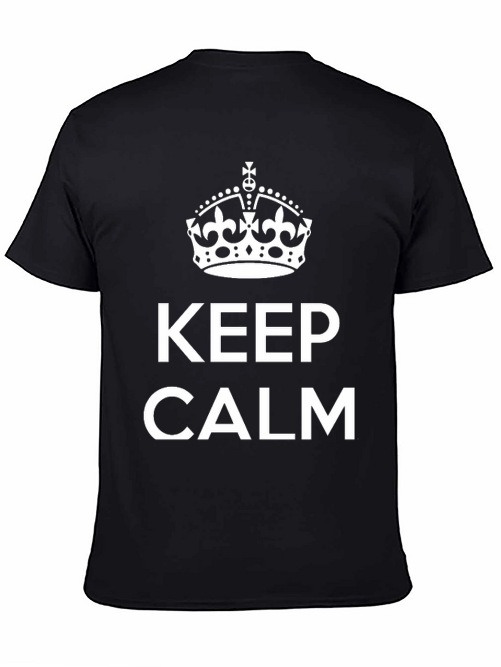 Keep Calm Graphic Tee - Classic Design