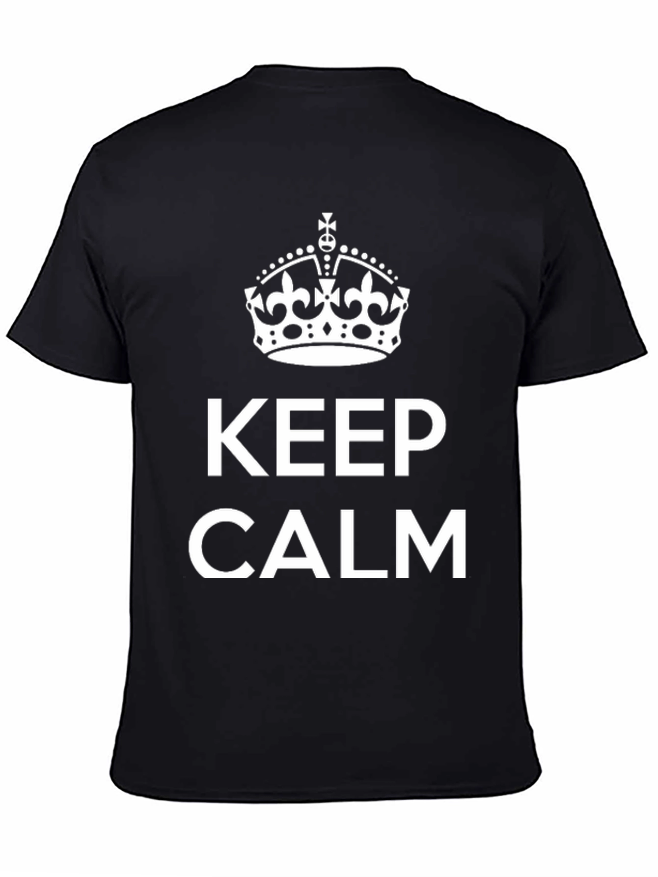 Keep Calm Graphic Tee - Classic Design