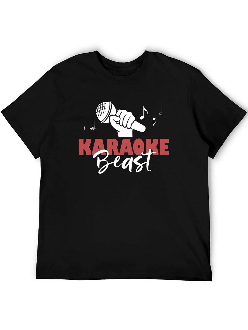 Karaoke Beast Graphic T-Shirt