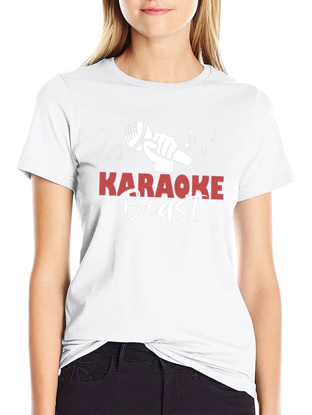 Karaoke Beast Graphic T-Shirt