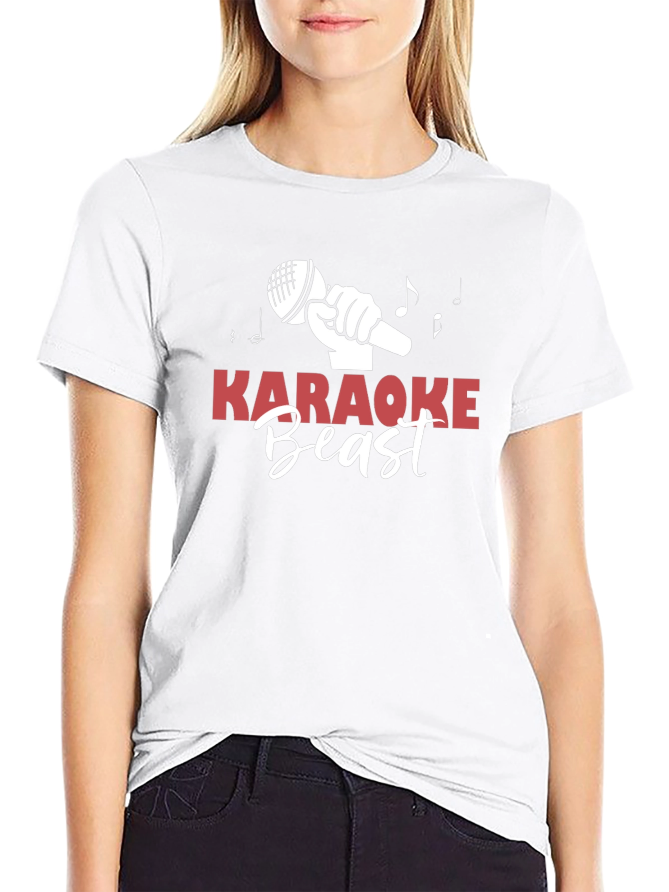 Karaoke Beast Graphic T-Shirt