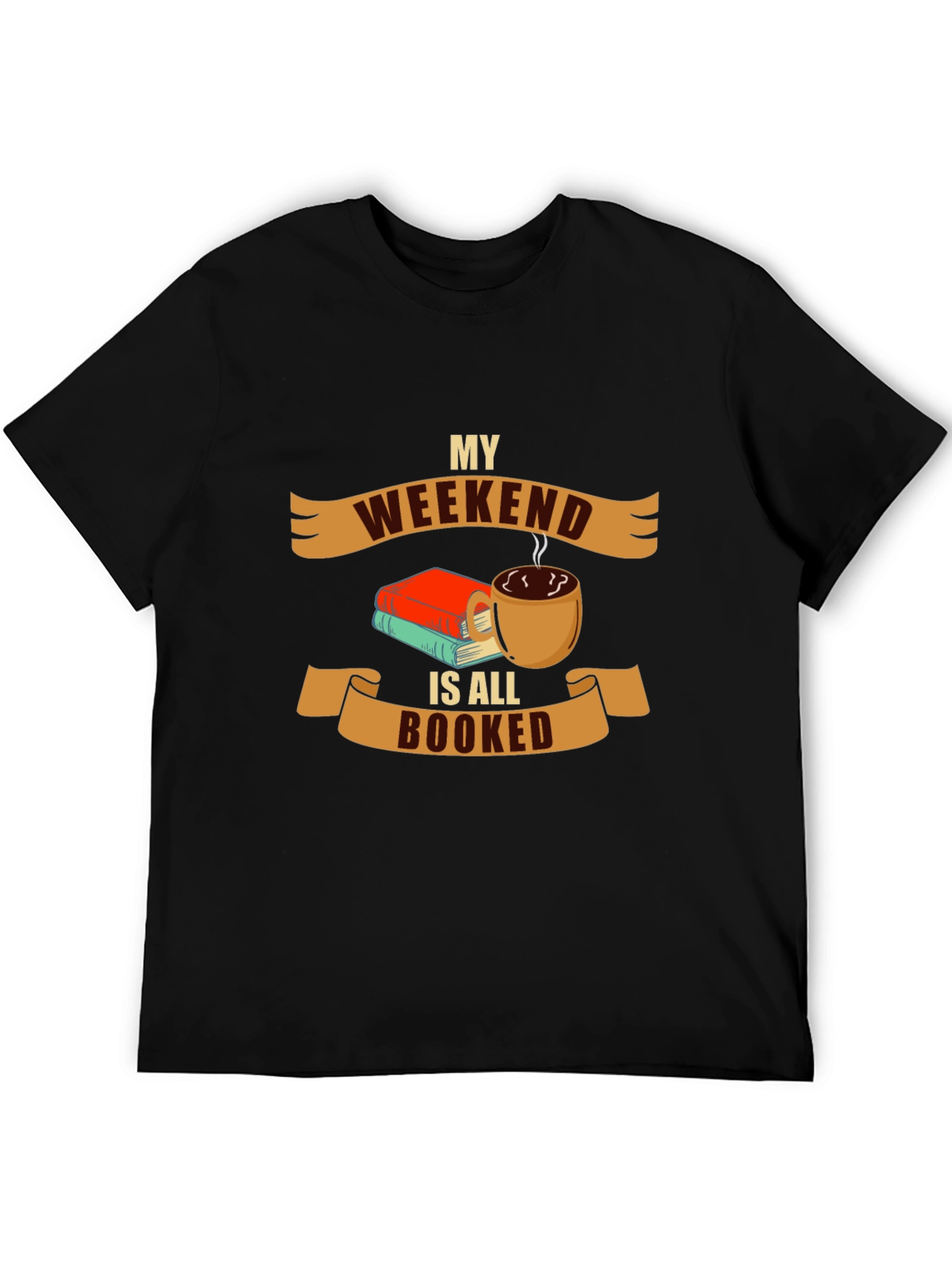 Weekend Booked T-Shirt - Book Lover Apparel