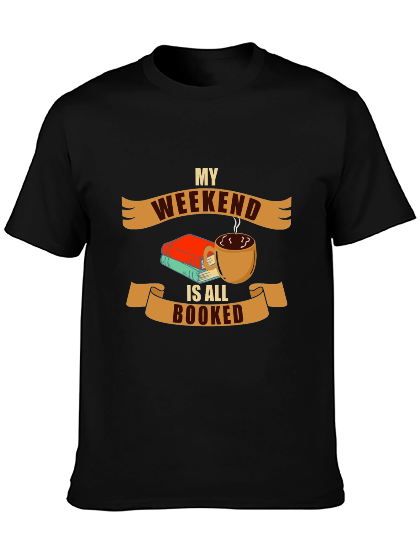 Weekend Booked T-Shirt - Book Lover Apparel