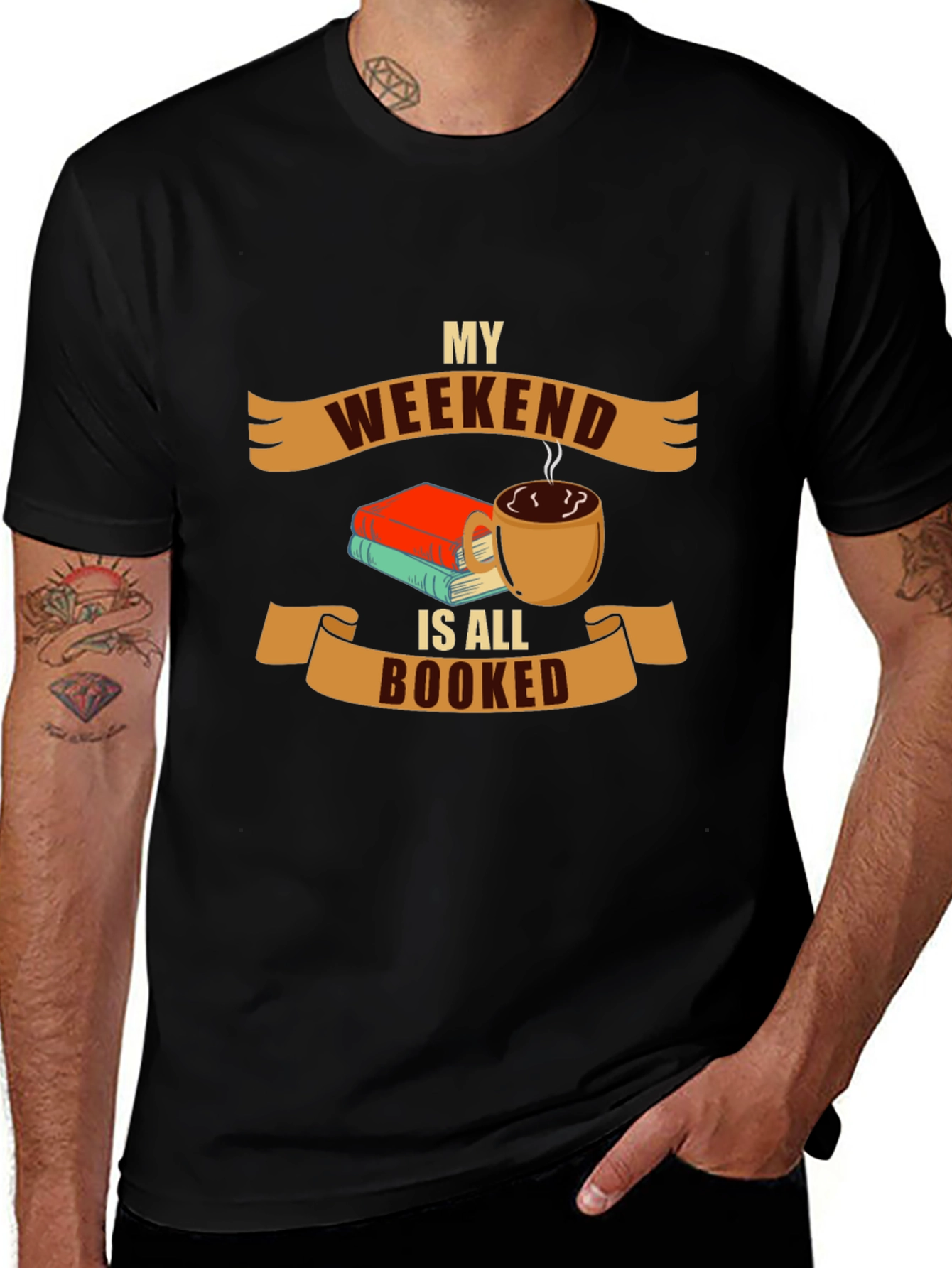 Weekend Booked T-Shirt - Book Lover Apparel