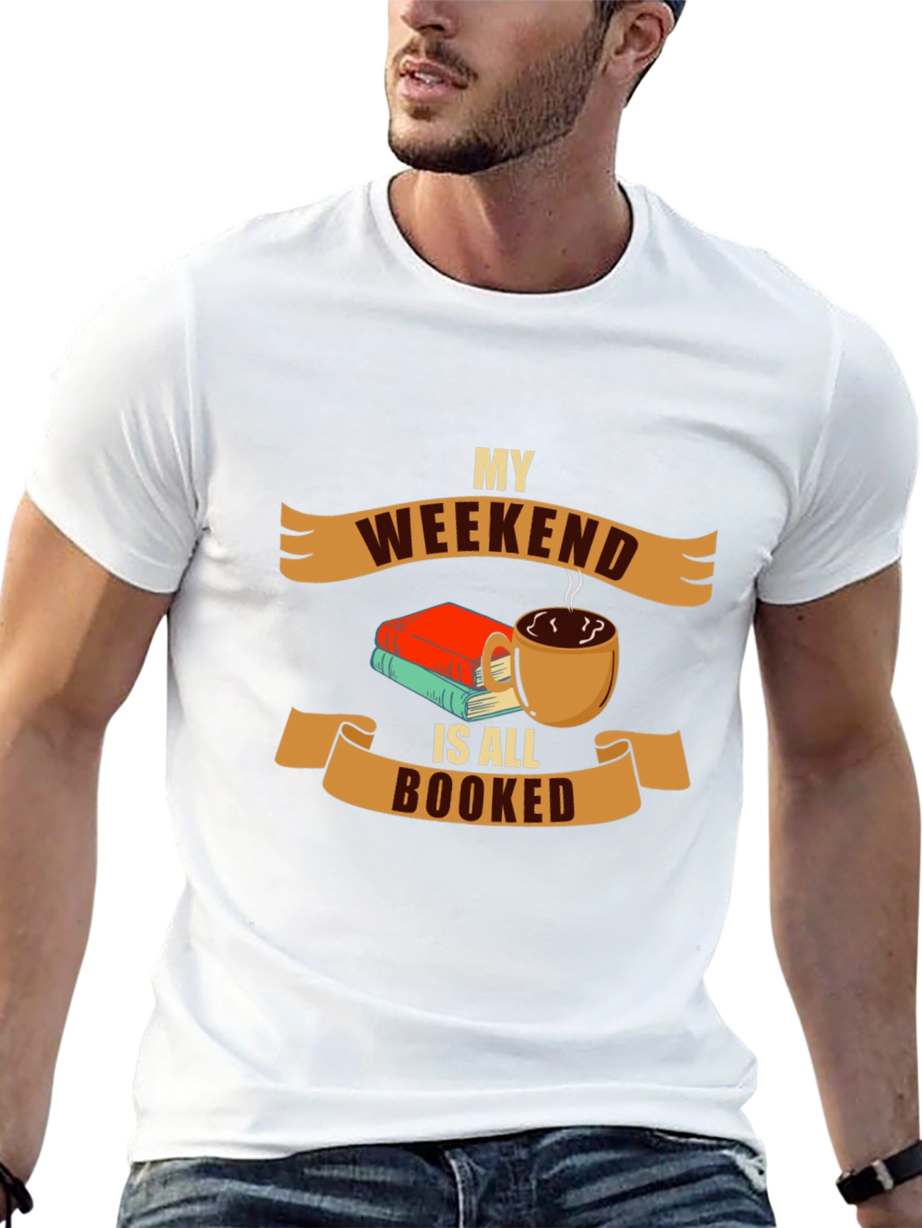 Weekend Booked T-Shirt - Book Lover Apparel