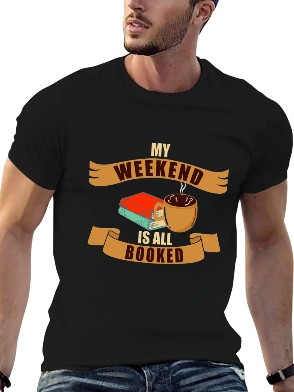 Weekend Booked T-Shirt - Book Lover Apparel