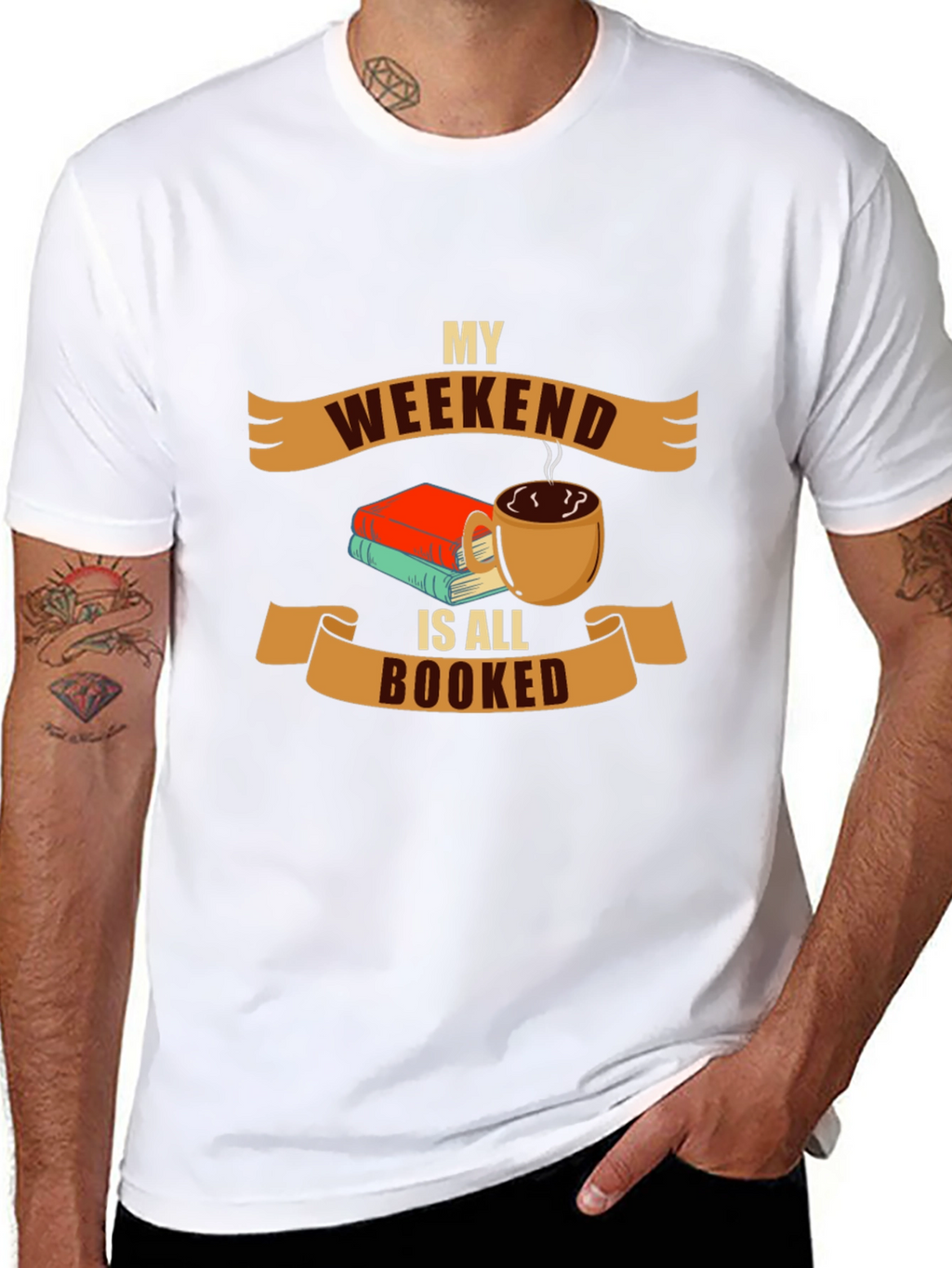 Weekend Booked T-Shirt - Book Lover Apparel