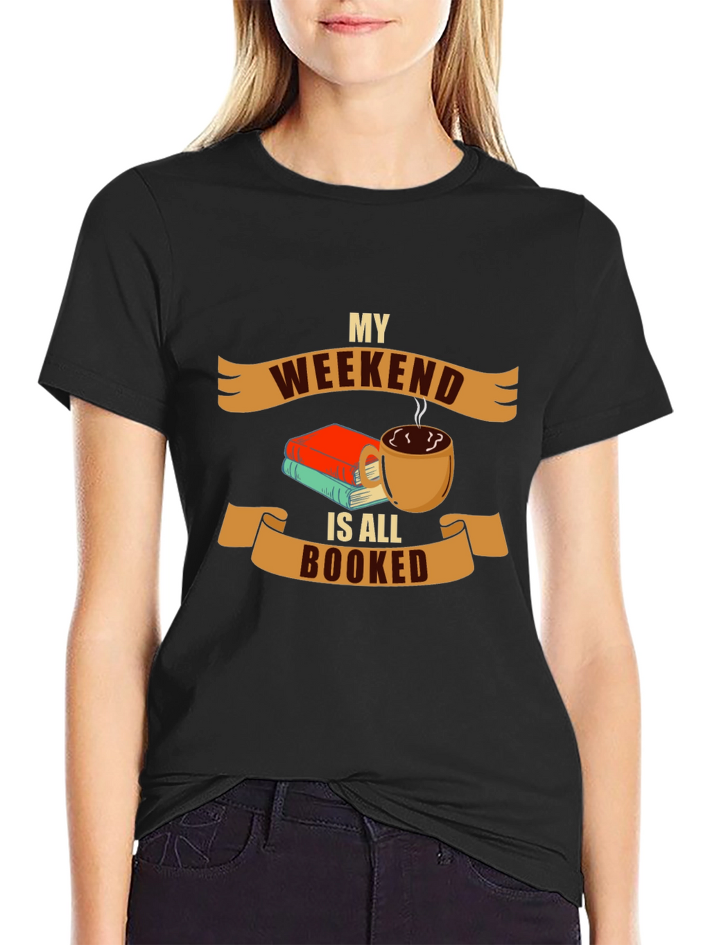 Weekend Booked T-Shirt - Book Lover Apparel