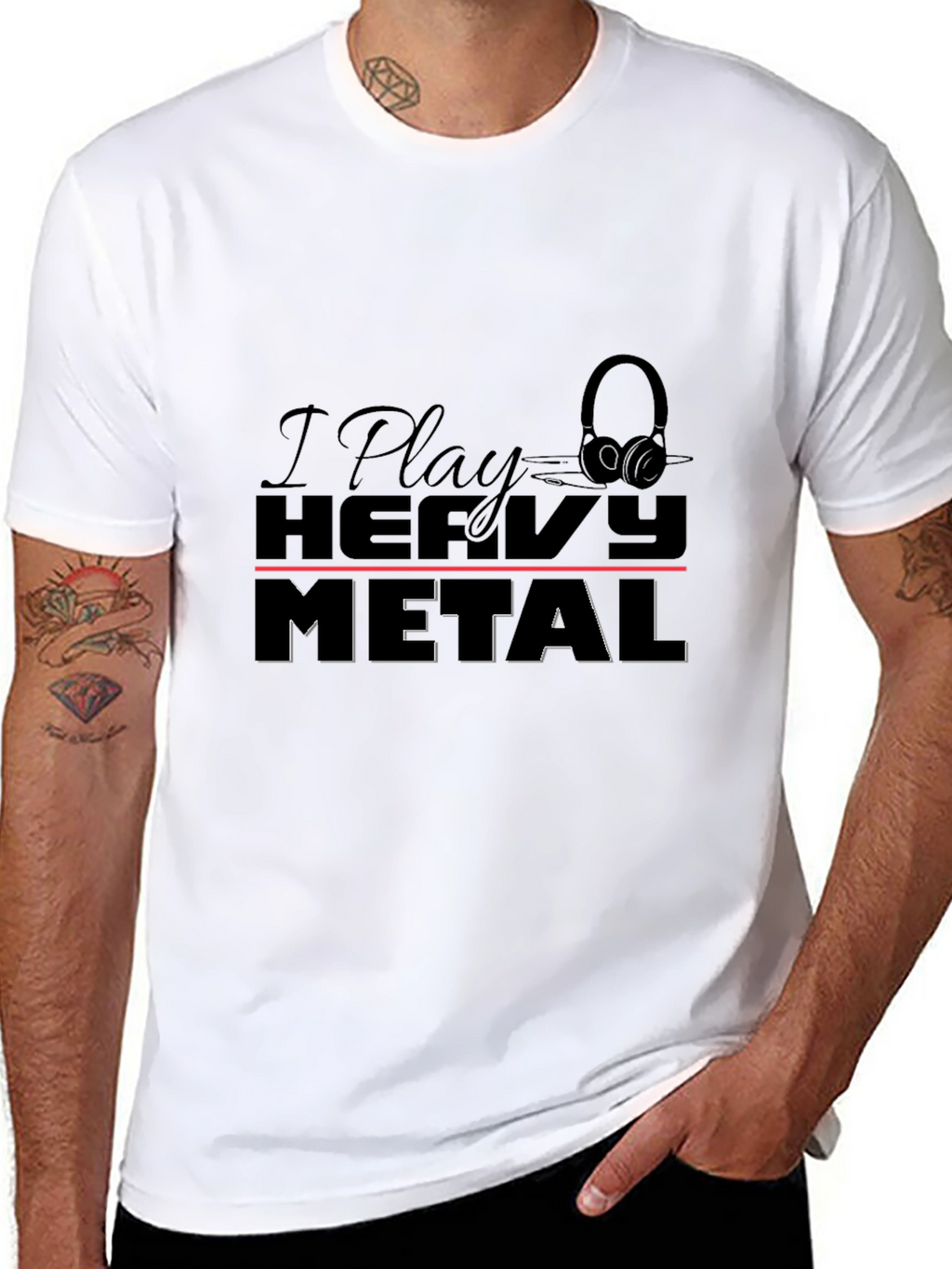 I Play Heavy Metal T-Shirt