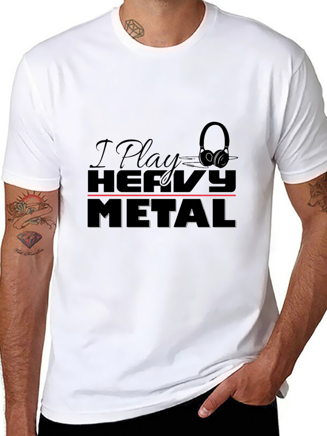 I Play Heavy Metal T-Shirt
