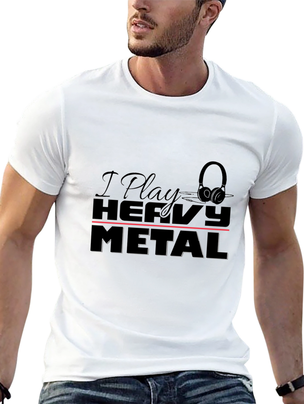 I Play Heavy Metal T-Shirt