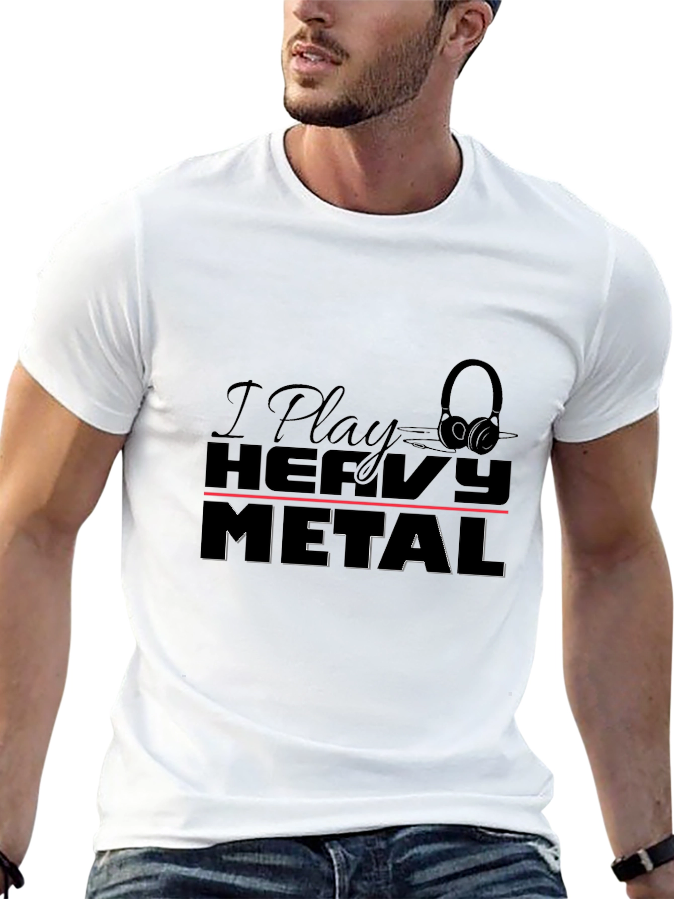 I Play Heavy Metal T-Shirt
