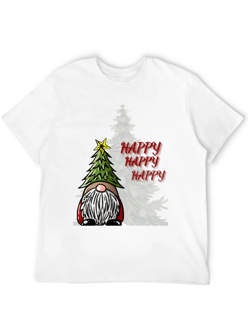 Happy Gnome Christmas T-Shirt