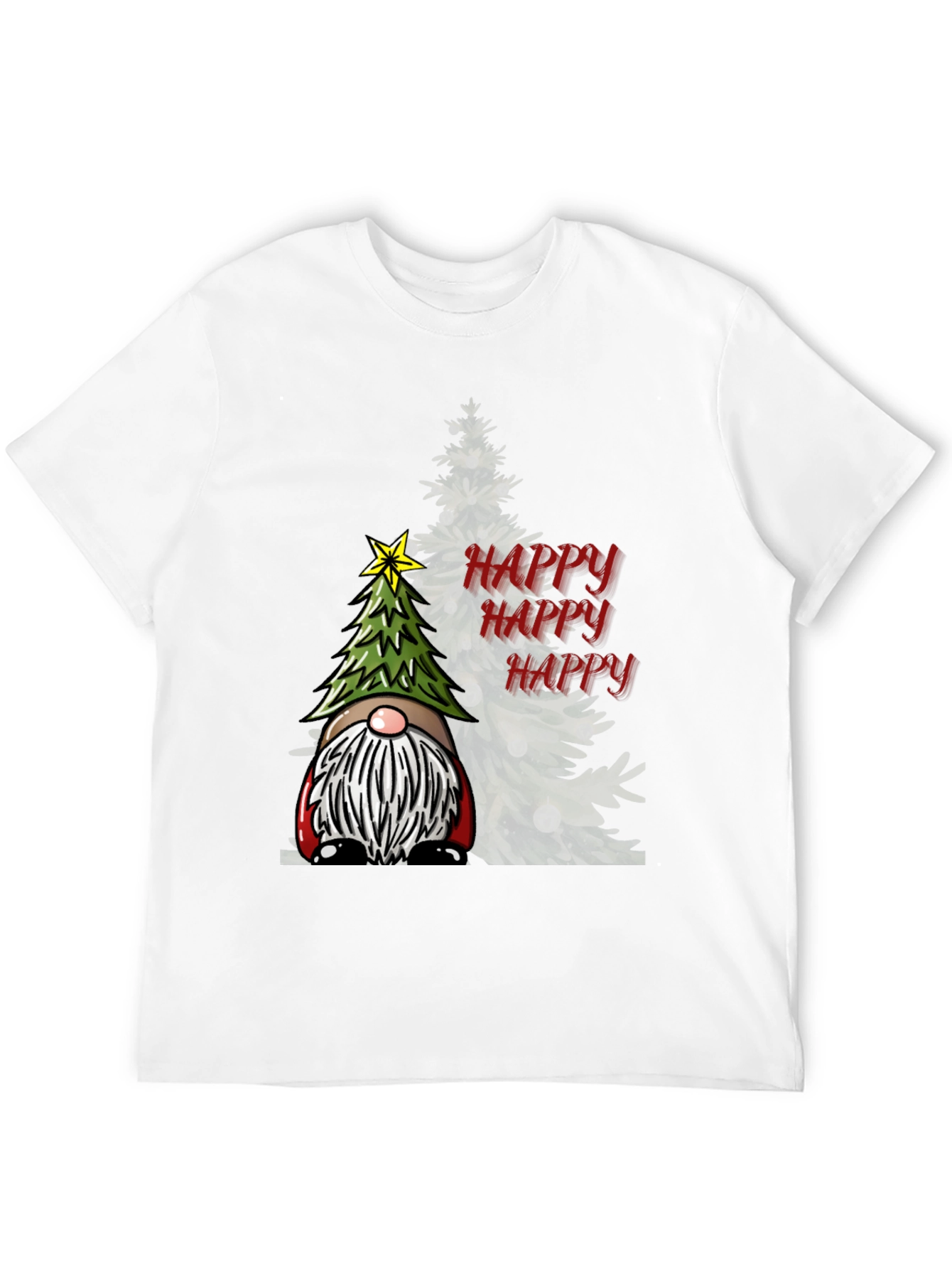 Happy Gnome Christmas T-Shirt
