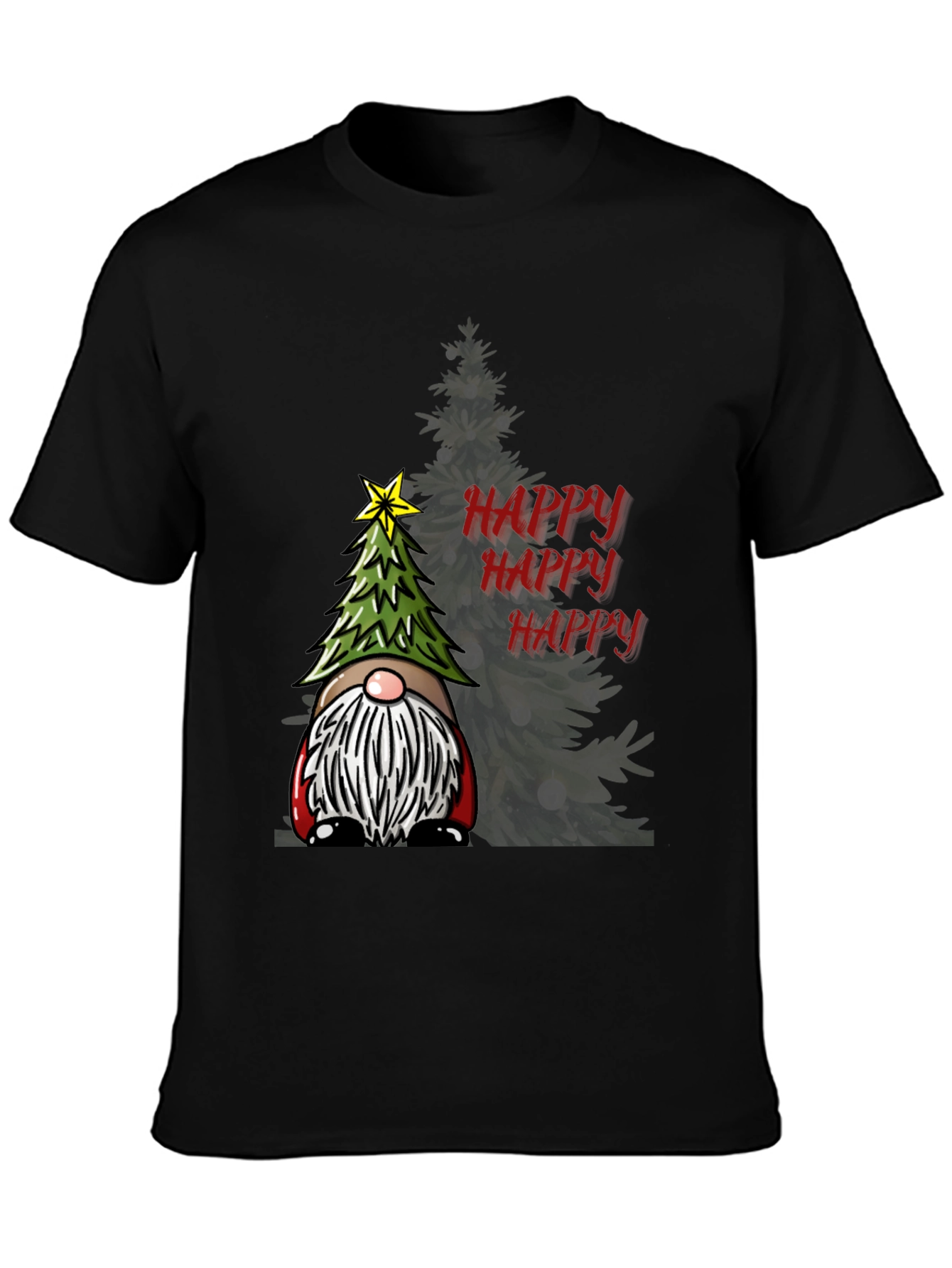 Happy Gnome Christmas T-Shirt