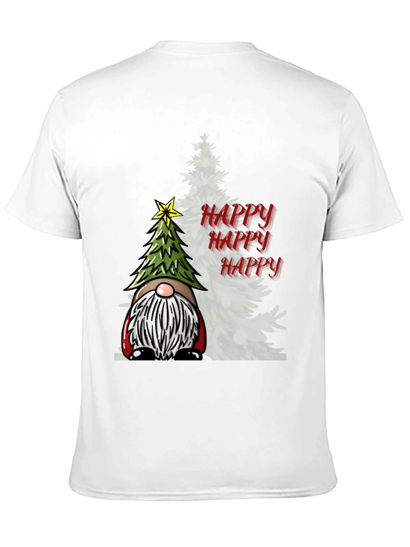 Happy Gnome Christmas T-Shirt
