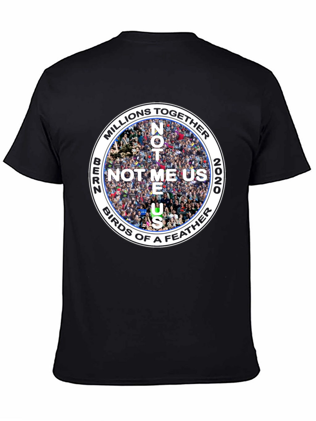 Bernie Sanders Not Me Us Graphic T-Shirt