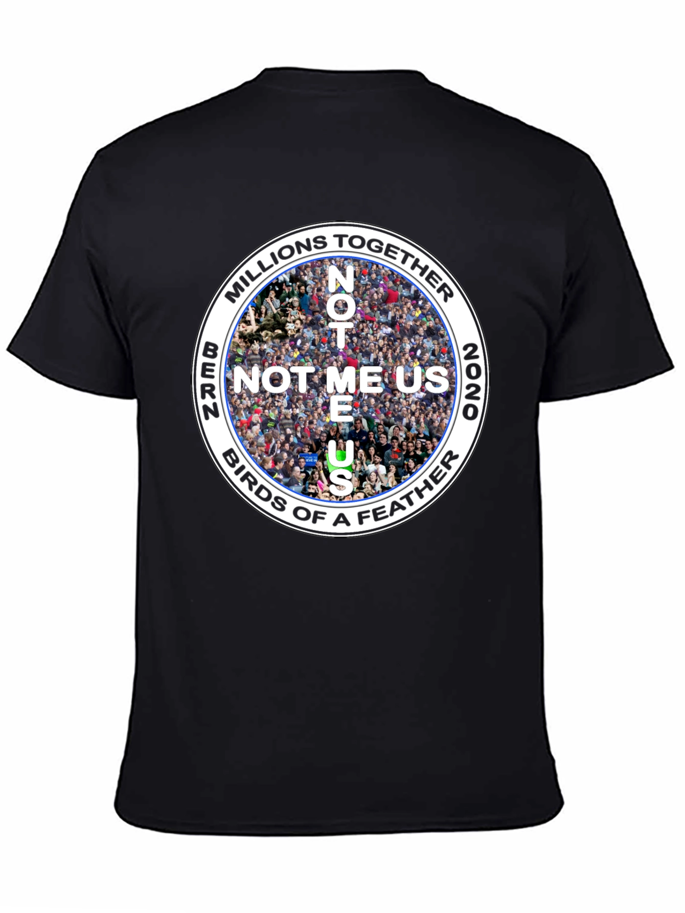 Bernie Sanders Not Me Us Graphic T-Shirt