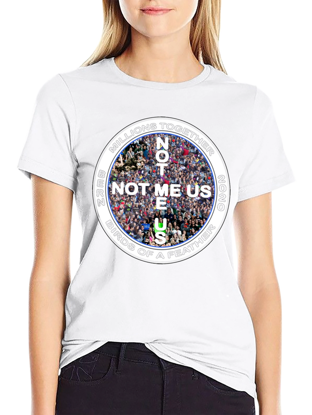 Bernie Sanders Not Me Us Graphic T-Shirt