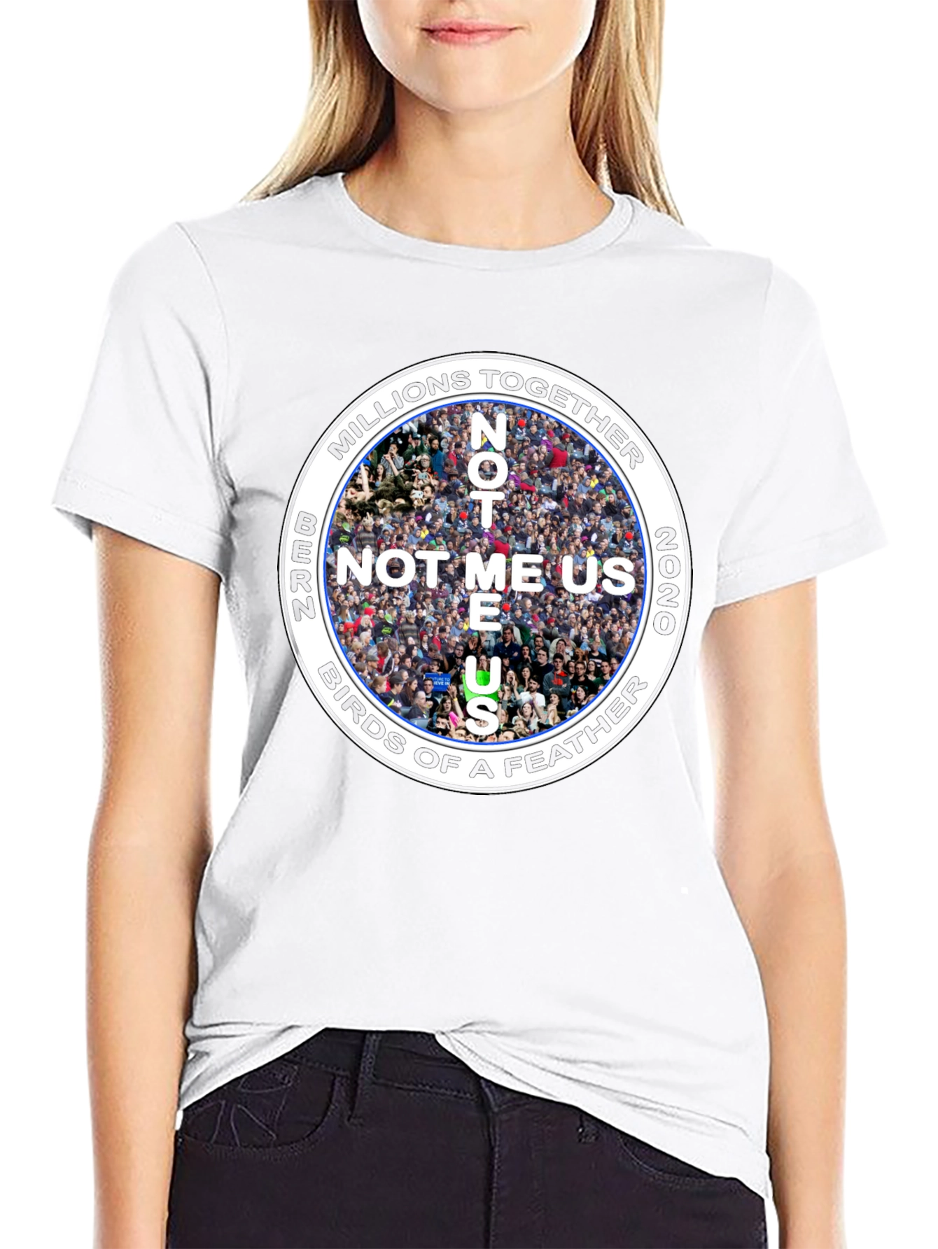 Bernie Sanders Not Me Us Graphic T-Shirt