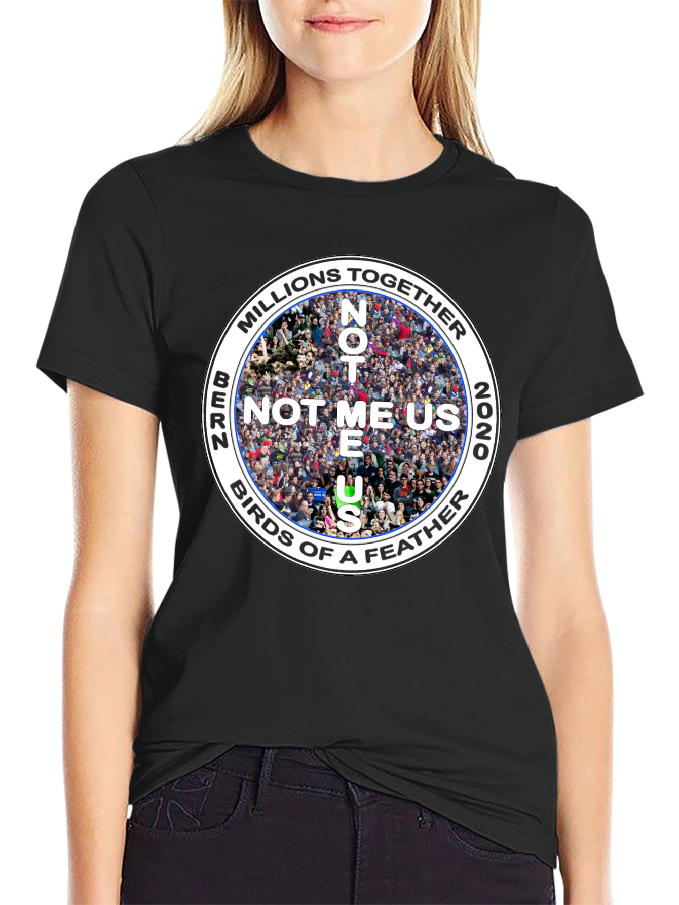 Bernie Sanders Not Me Us Graphic T-Shirt