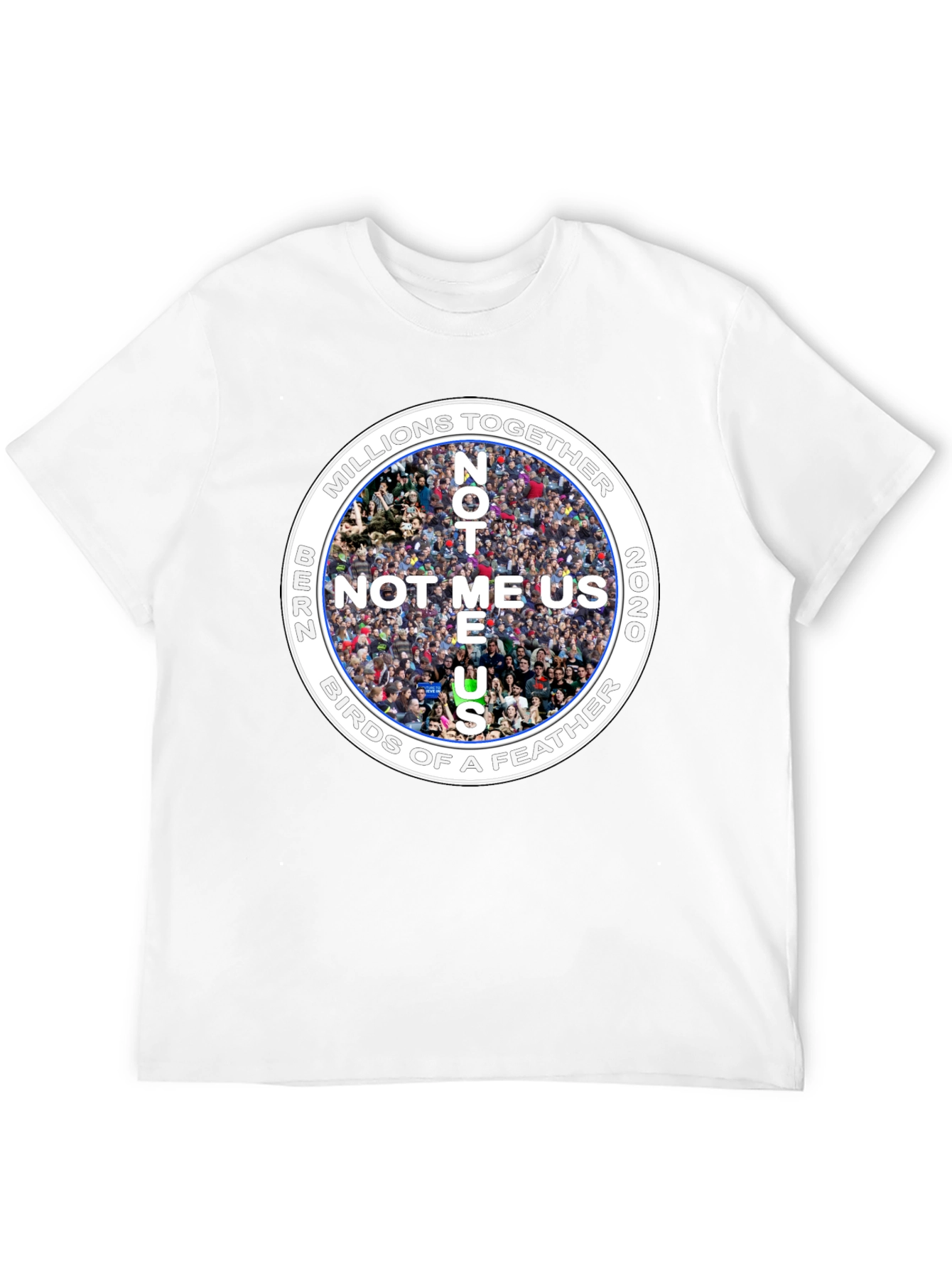 Bernie Sanders Not Me Us Graphic T-Shirt
