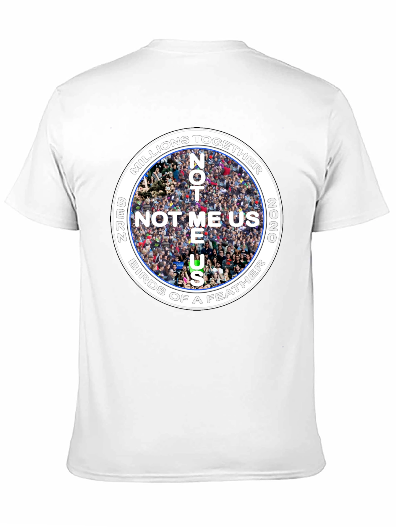 Bernie Sanders Not Me Us Graphic T-Shirt