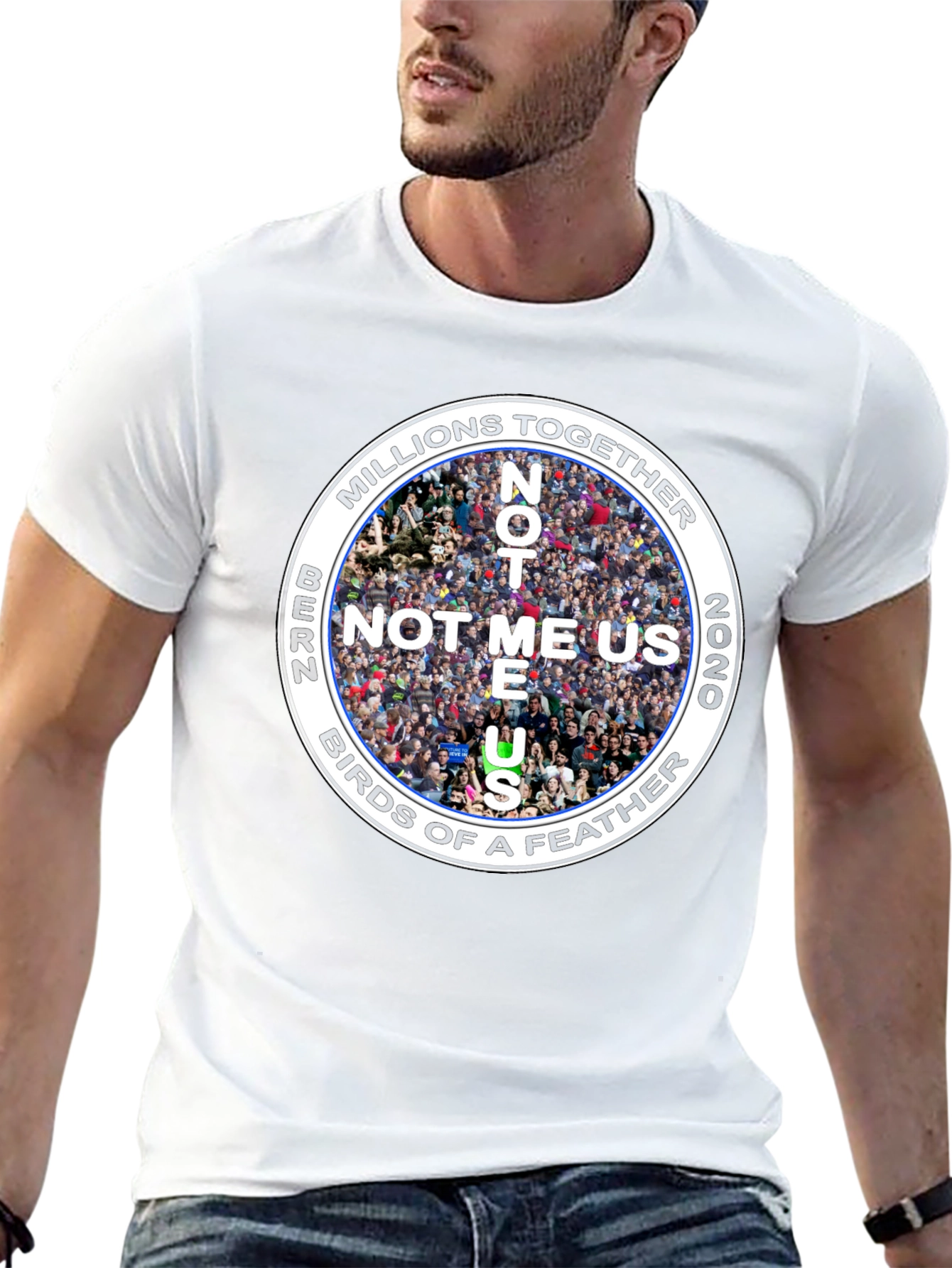 Bernie Sanders Not Me Us Graphic T-Shirt