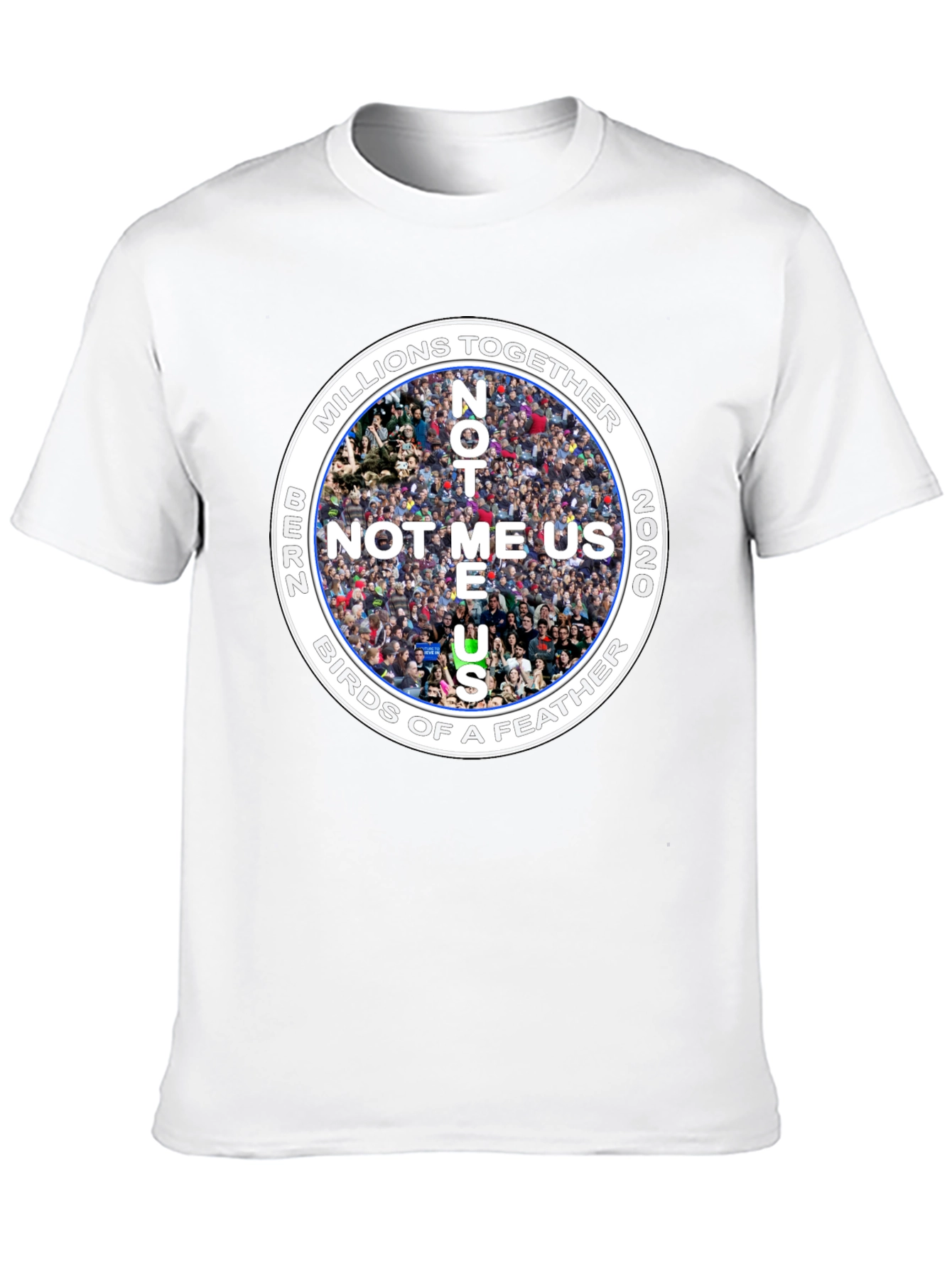Bernie Sanders Not Me Us Graphic T-Shirt