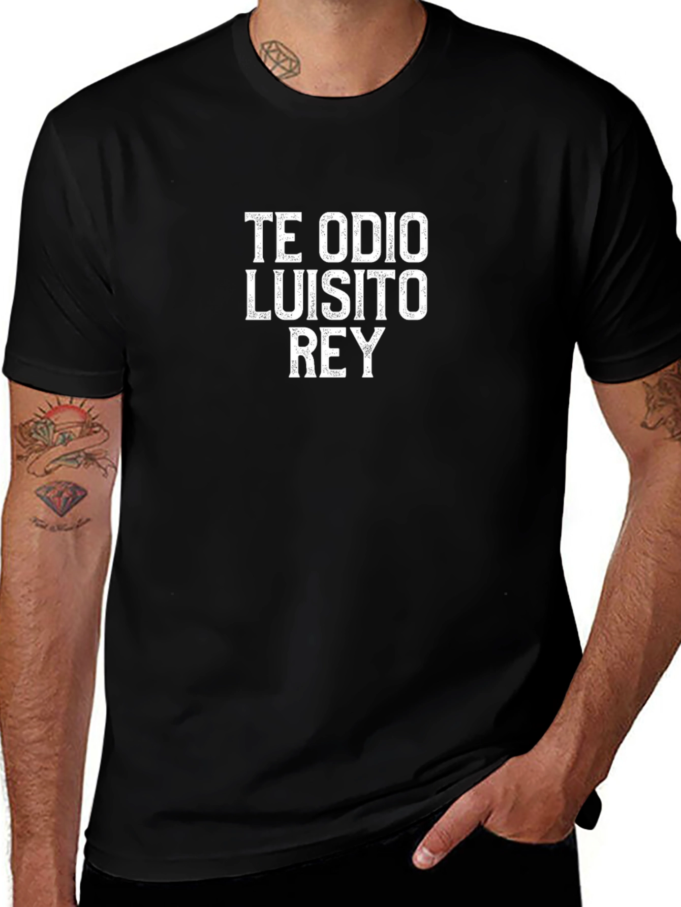 Te Odio Luisito Rey Graphic Tee