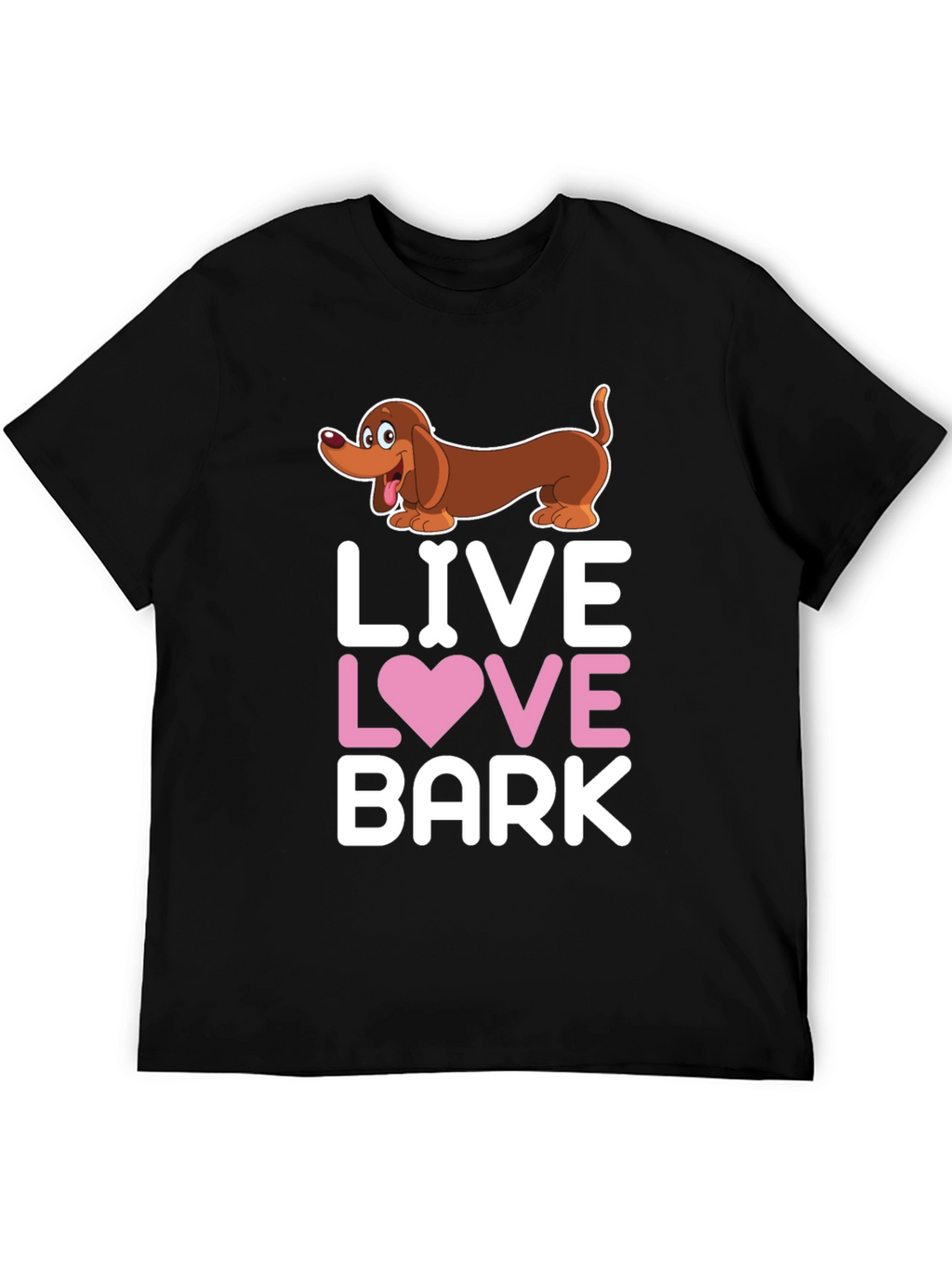 Live Love Bark Dog T-Shirt