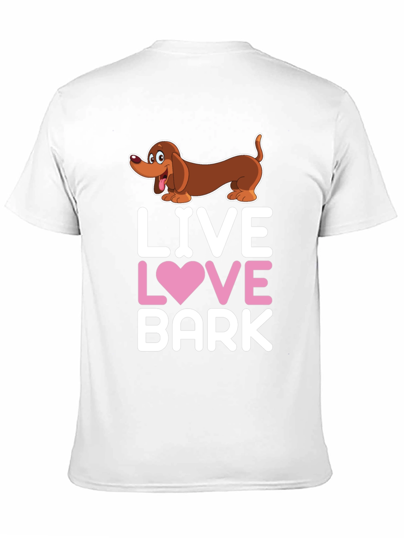 Live Love Bark Dog T-Shirt