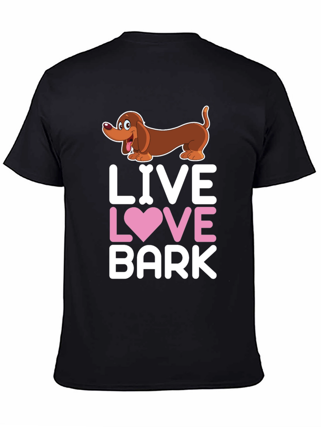 Live Love Bark Dog T-Shirt