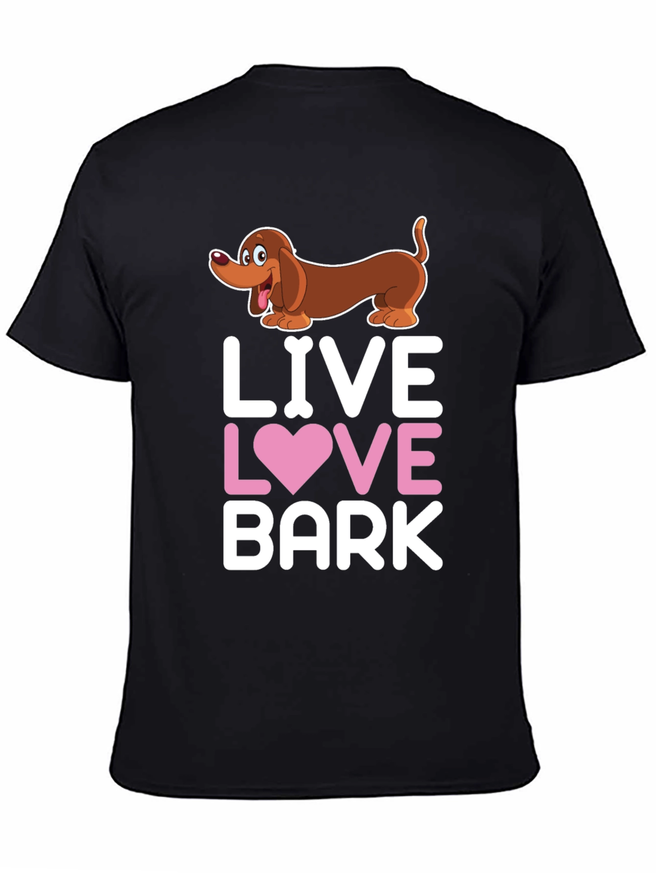 Live Love Bark Dog T-Shirt
