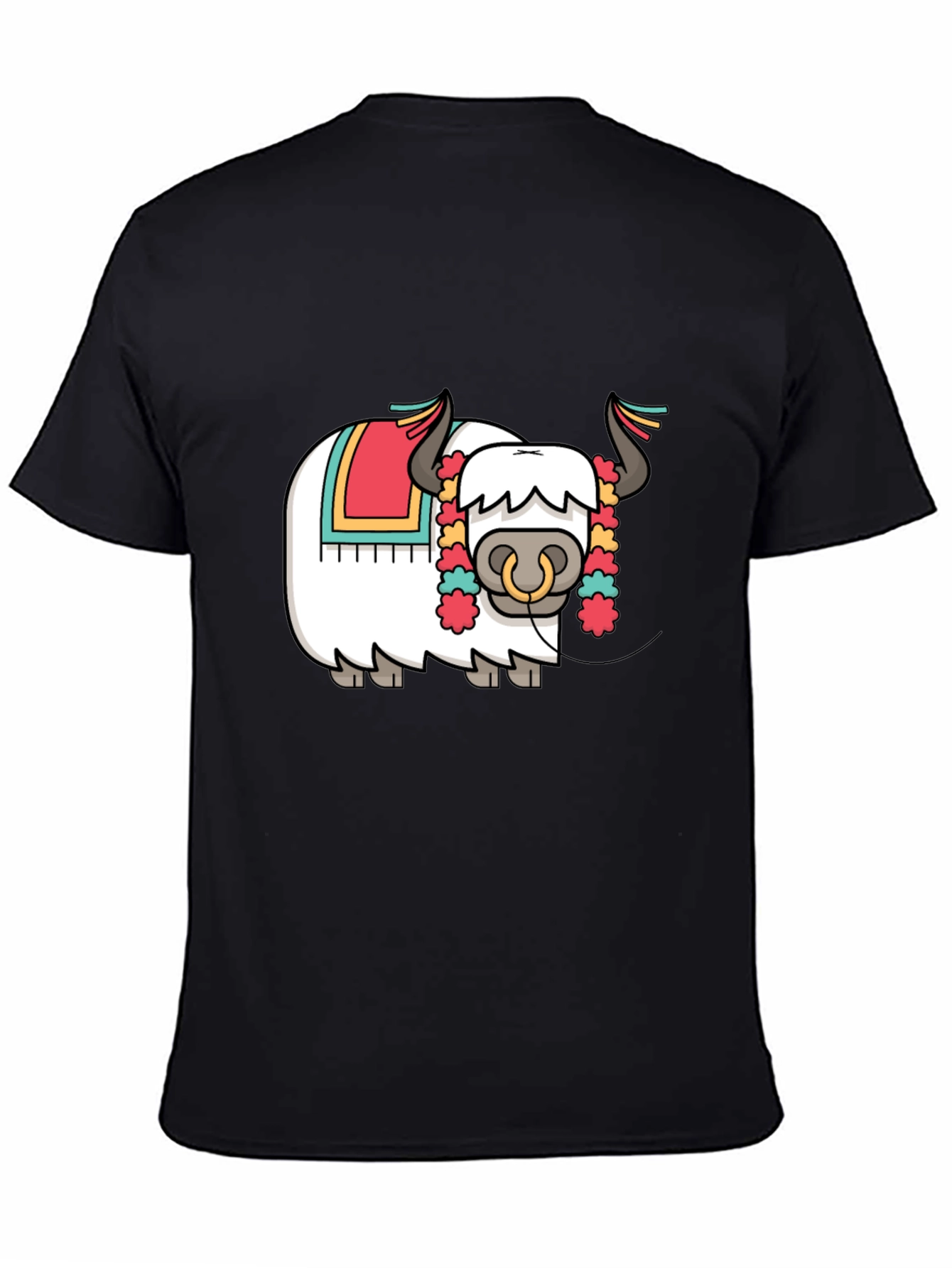 Yak Cartoon Graphic T-Shirt - Fun & Unique Design