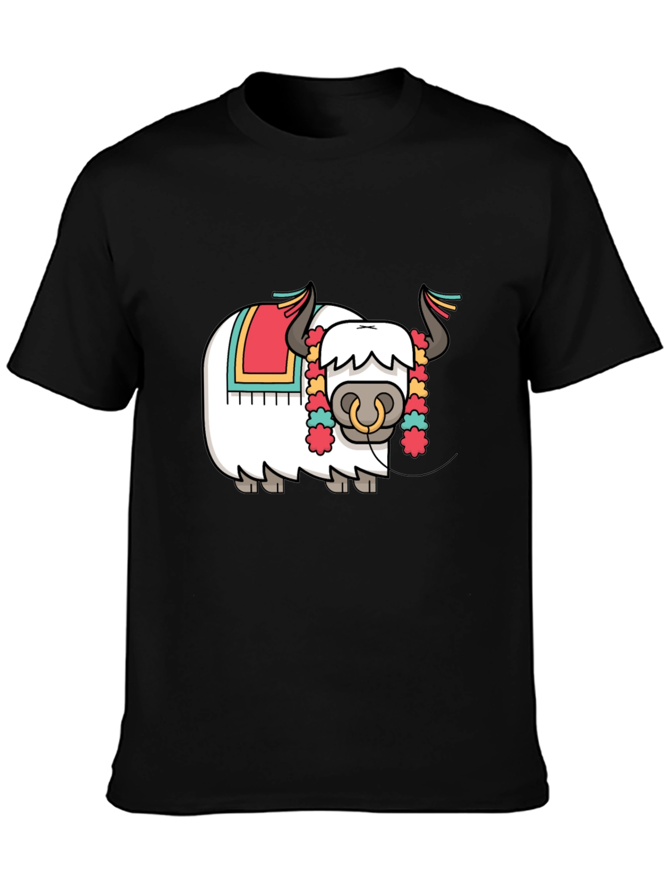 Yak Cartoon Graphic T-Shirt - Fun & Unique Design