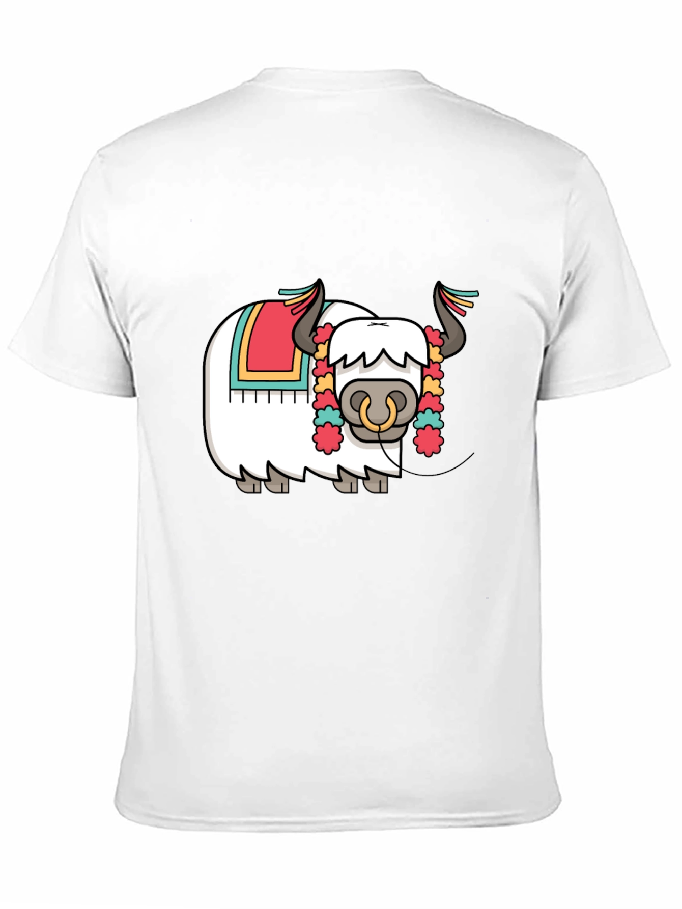 Yak Cartoon Graphic T-Shirt - Fun & Unique Design