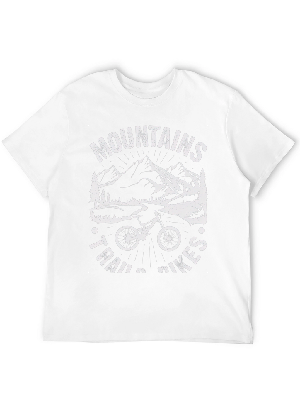 Mountains Trails Bikes T-Shirt