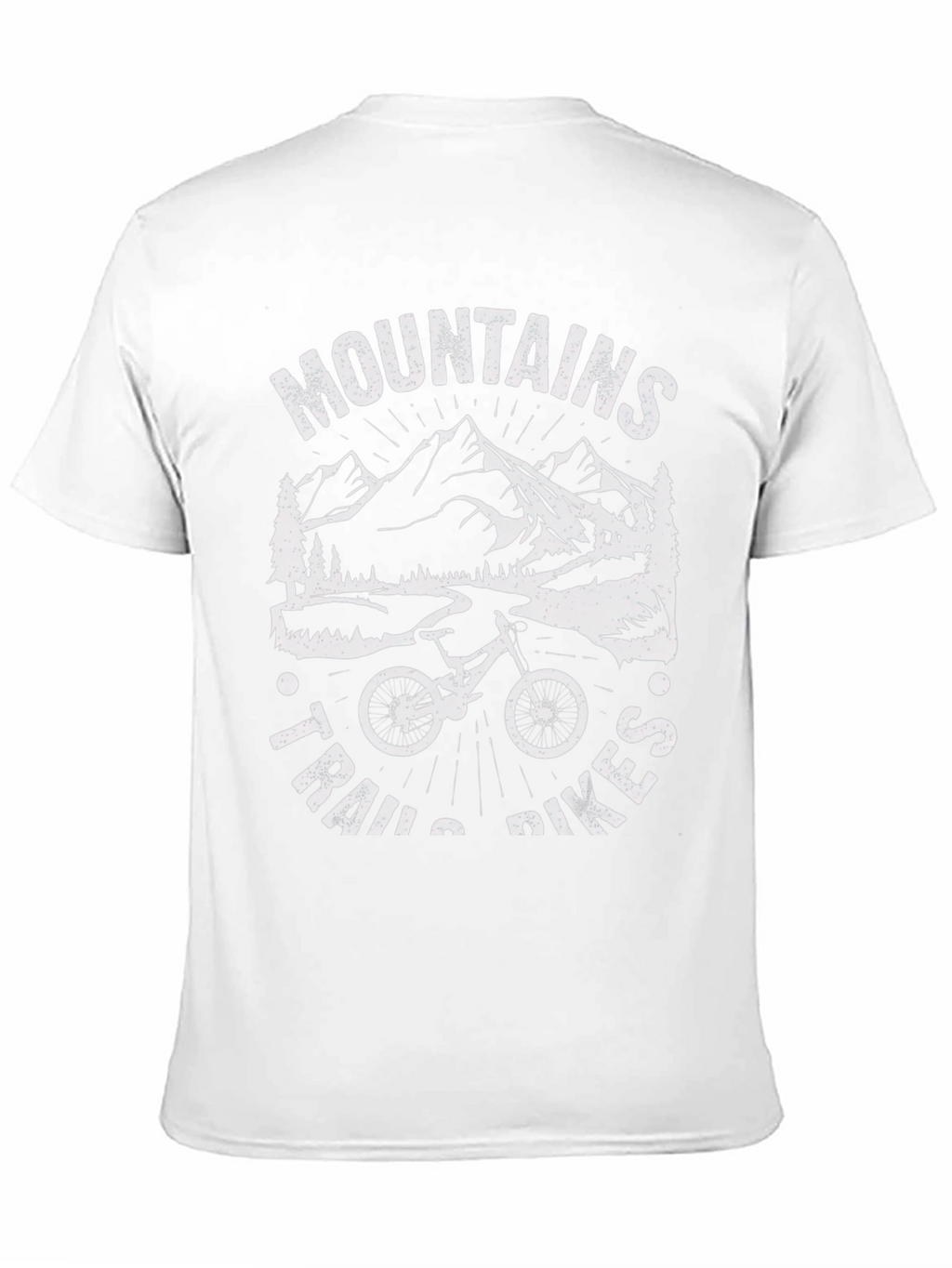 Mountains Trails Bikes T-Shirt