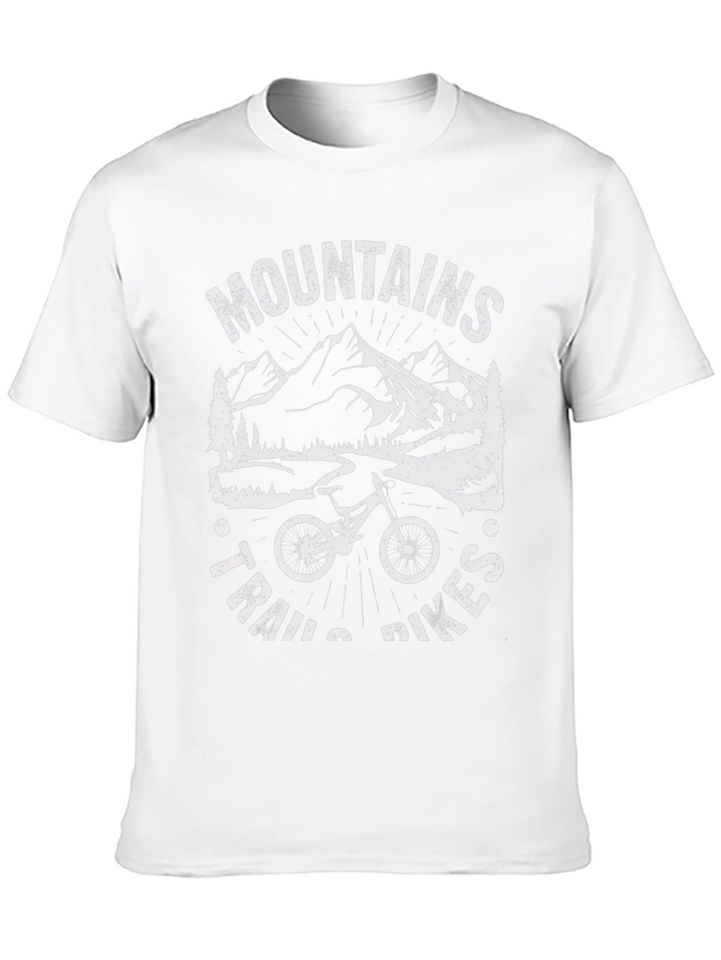 Mountains Trails Bikes T-Shirt