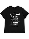 Raindrops on Roses Graphic T-Shirt