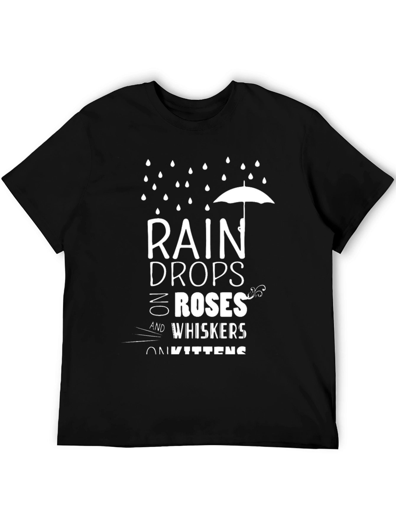 Raindrops on Roses Graphic T-Shirt