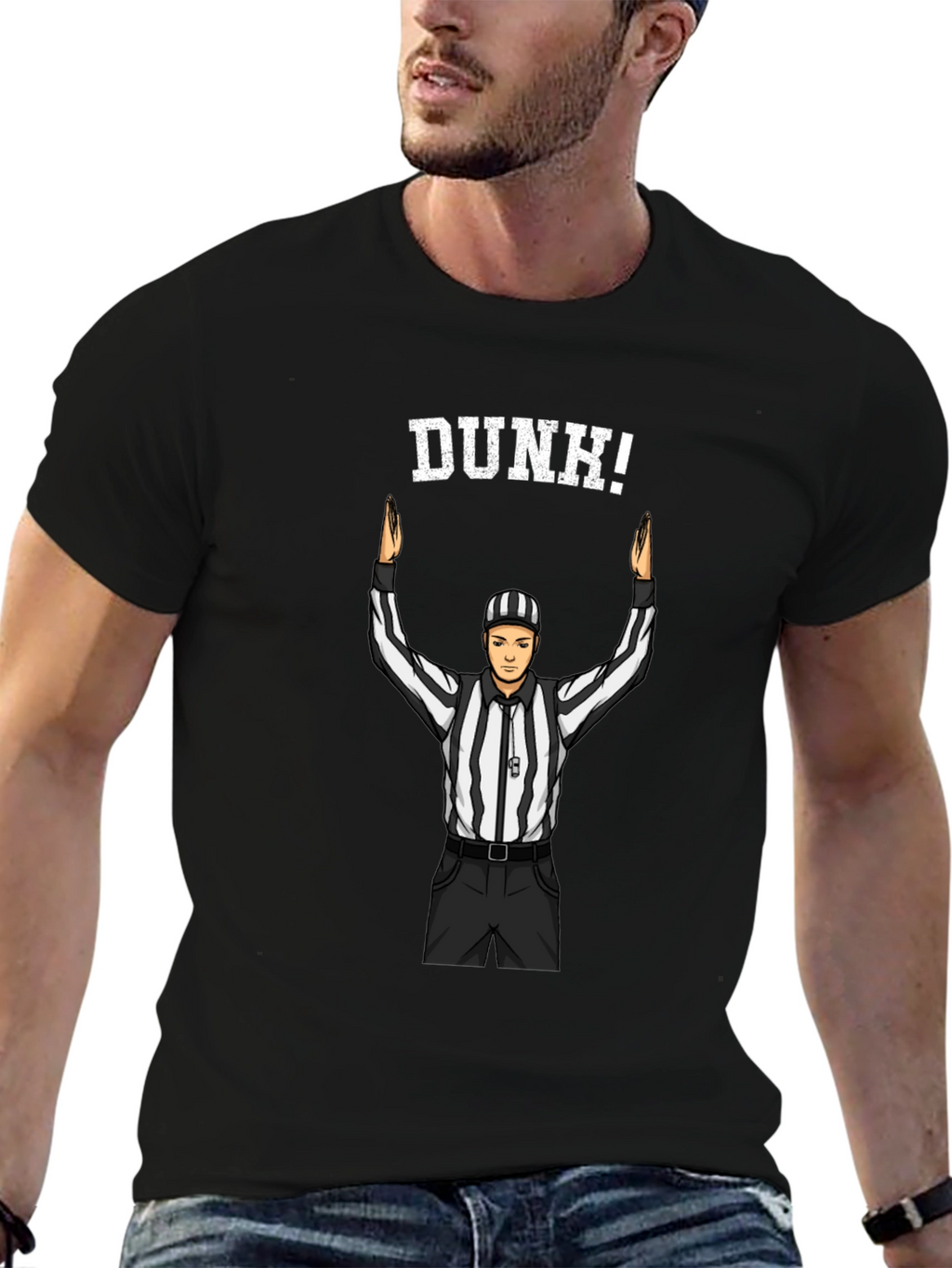 Dunk! Referee Graphic T-Shirt