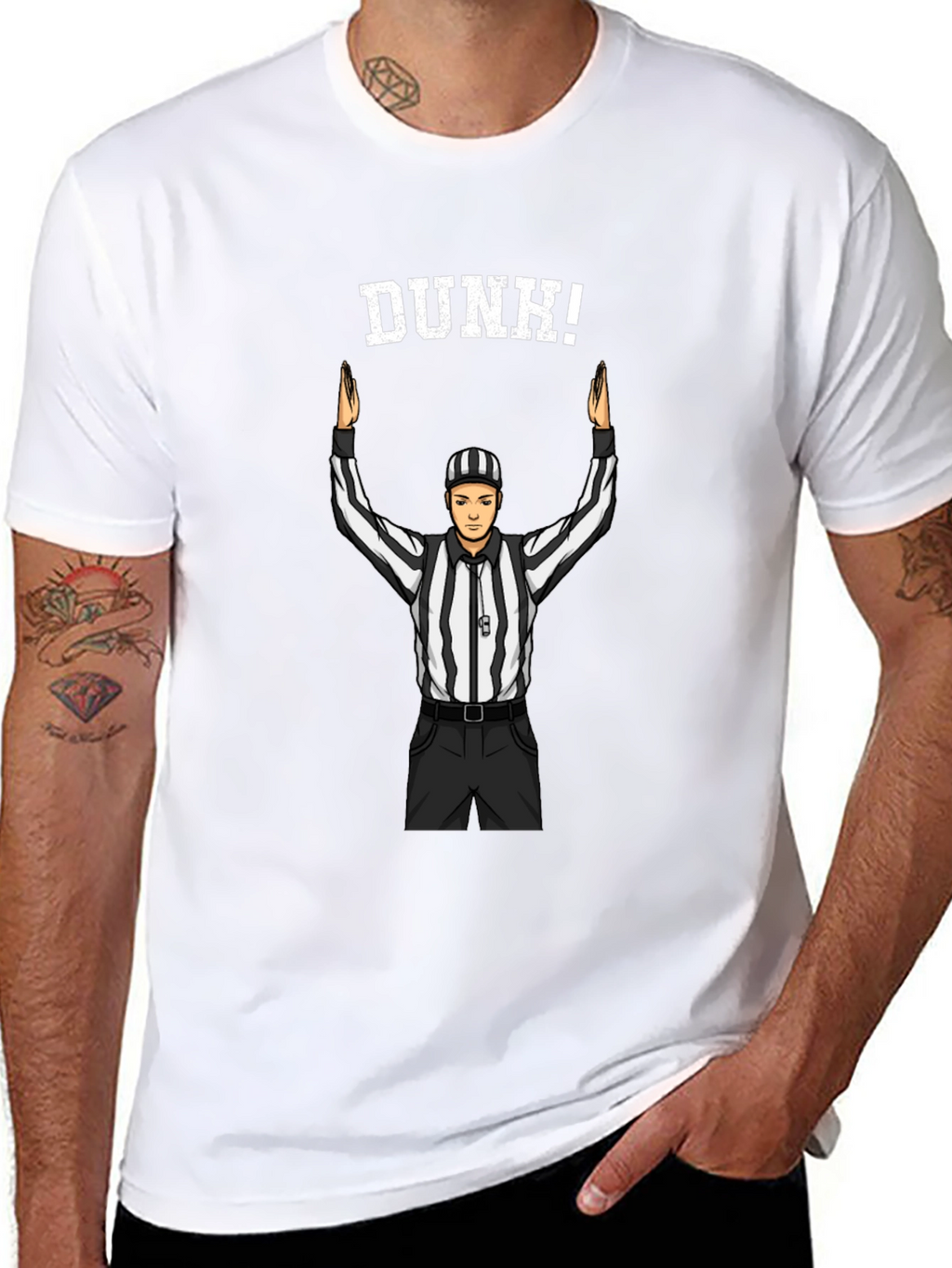 Dunk! Referee Graphic T-Shirt