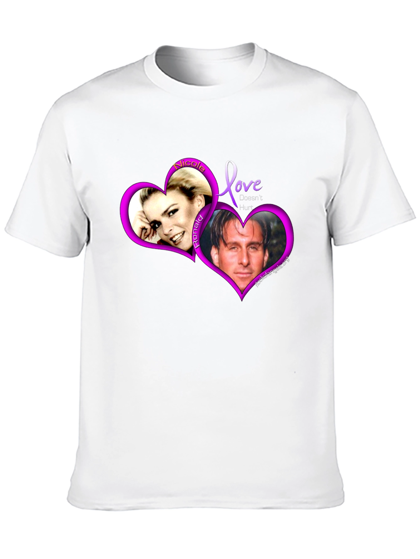 Personalized Love Doesnt Hurt T-Shirt