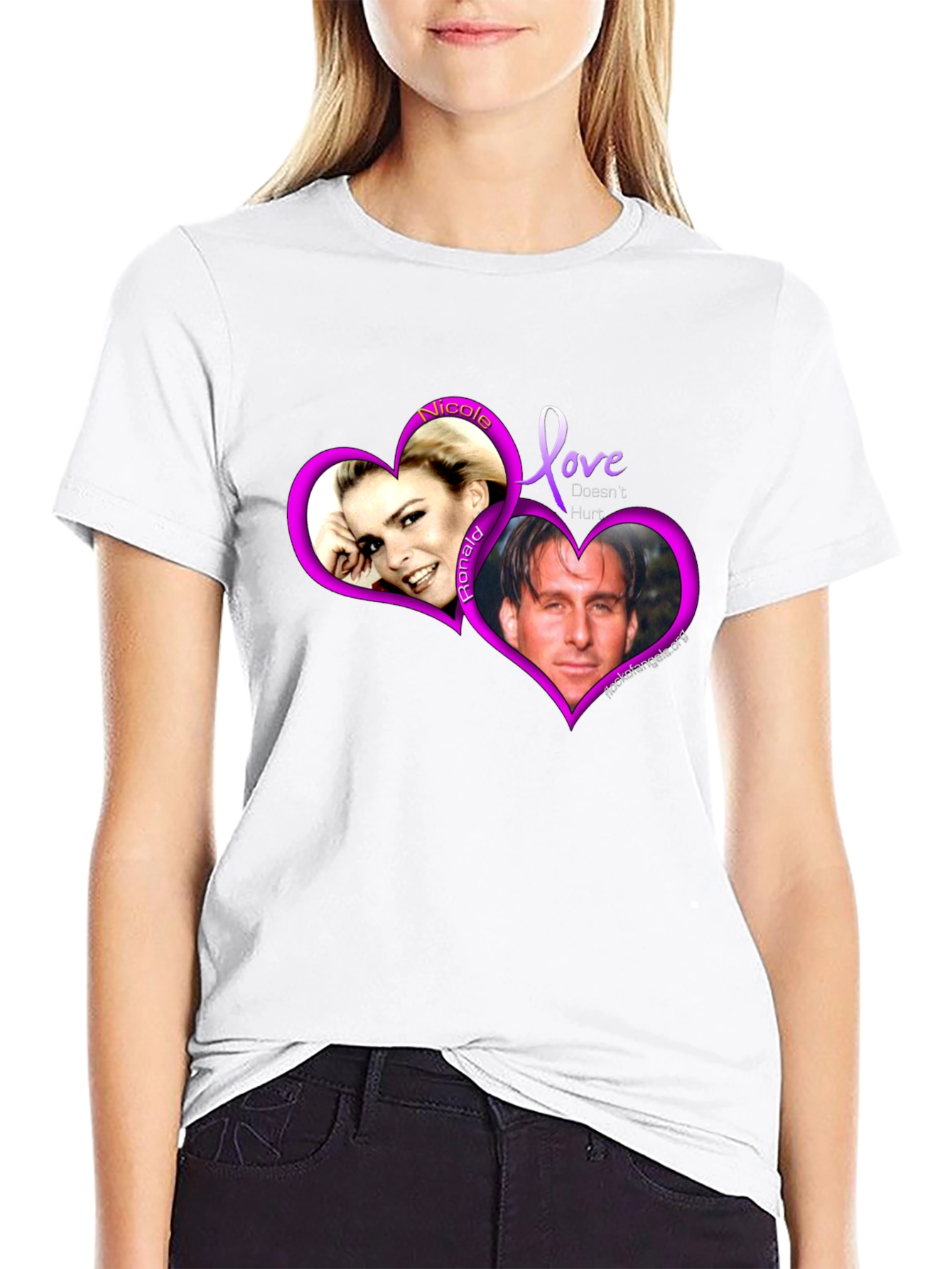 Personalized Love Doesnt Hurt T-Shirt