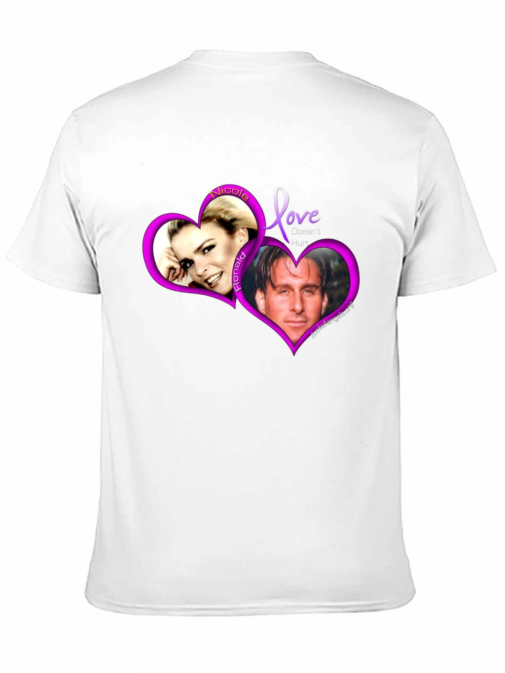 Personalized Love Doesnt Hurt T-Shirt
