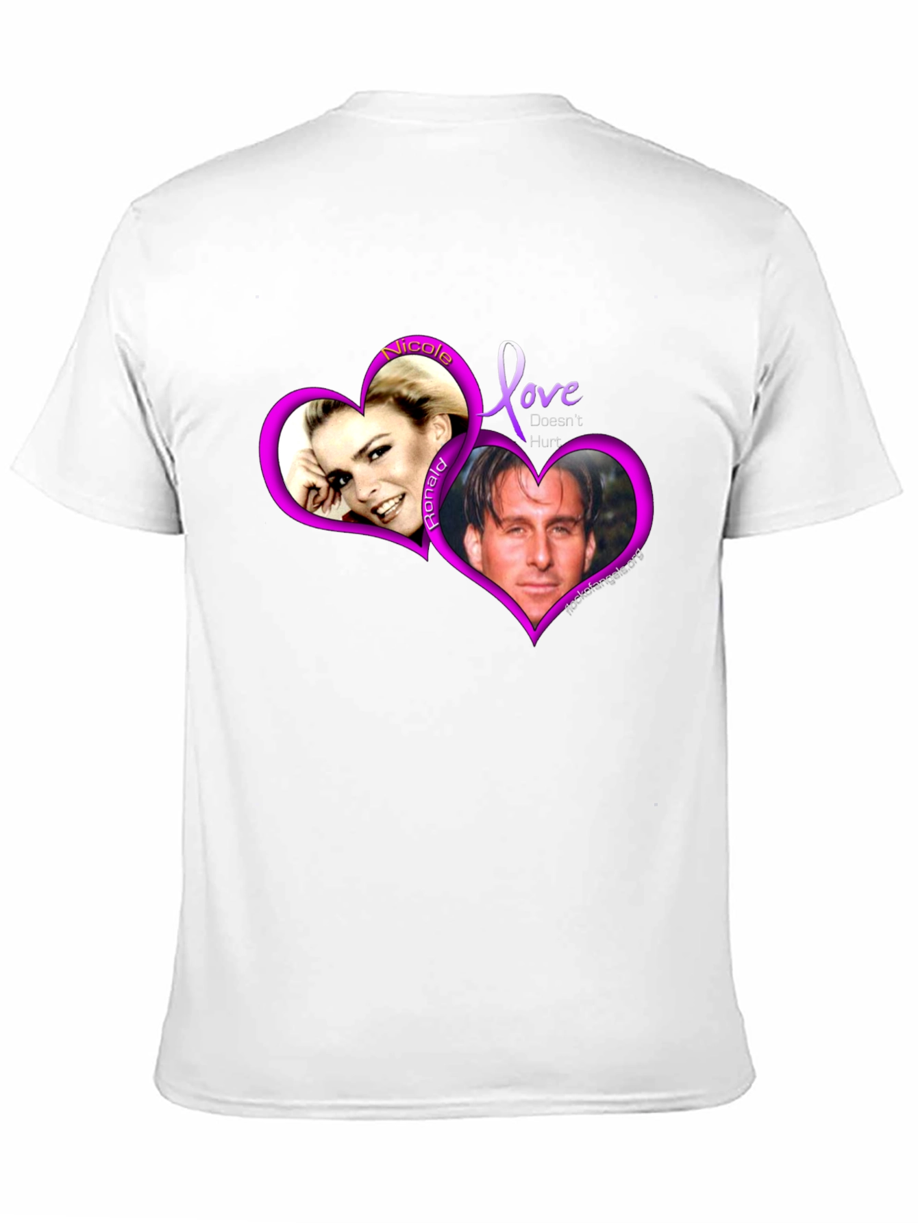 Personalized Love Doesnt Hurt T-Shirt