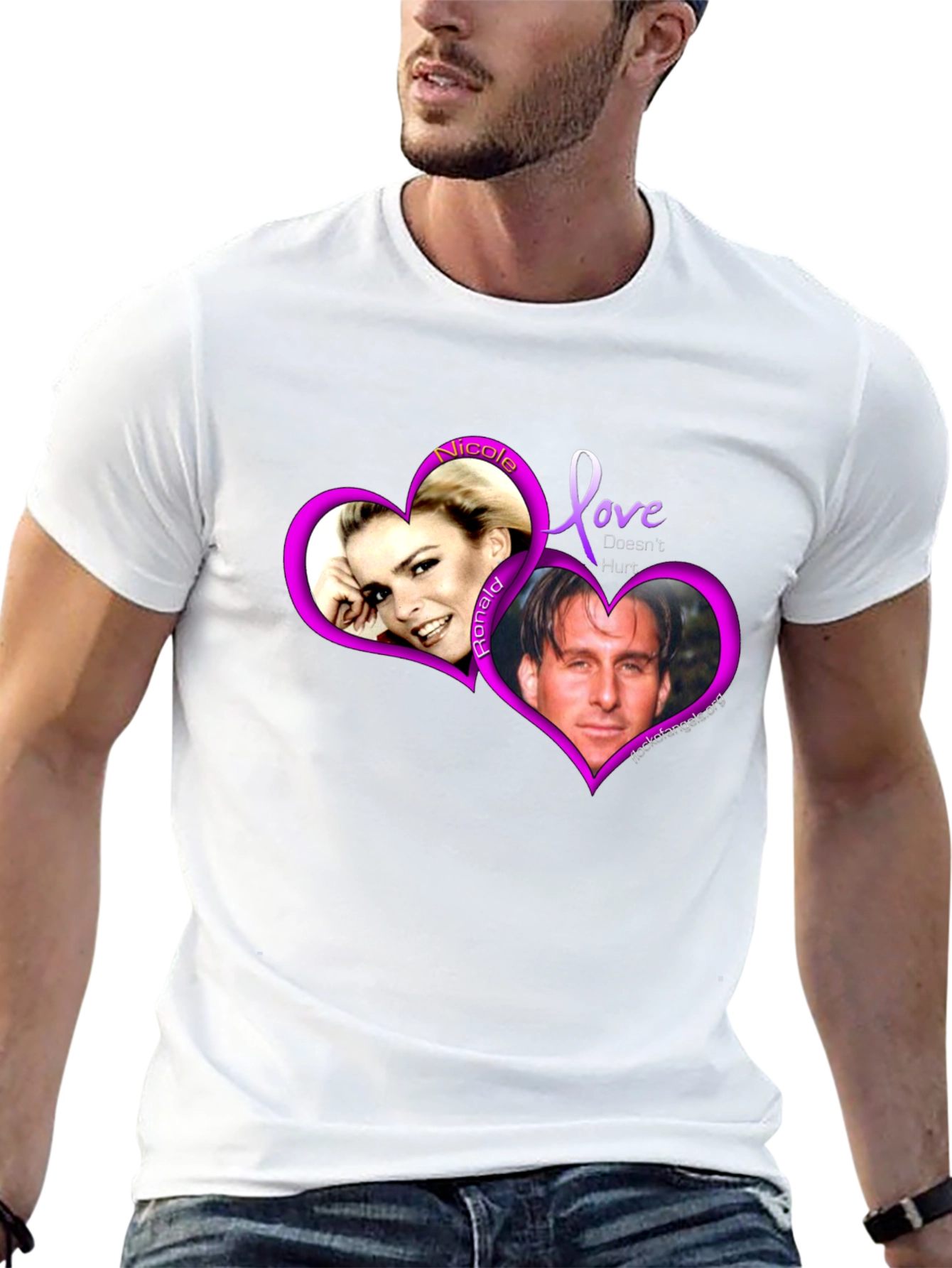 Personalized Love Doesnt Hurt T-Shirt
