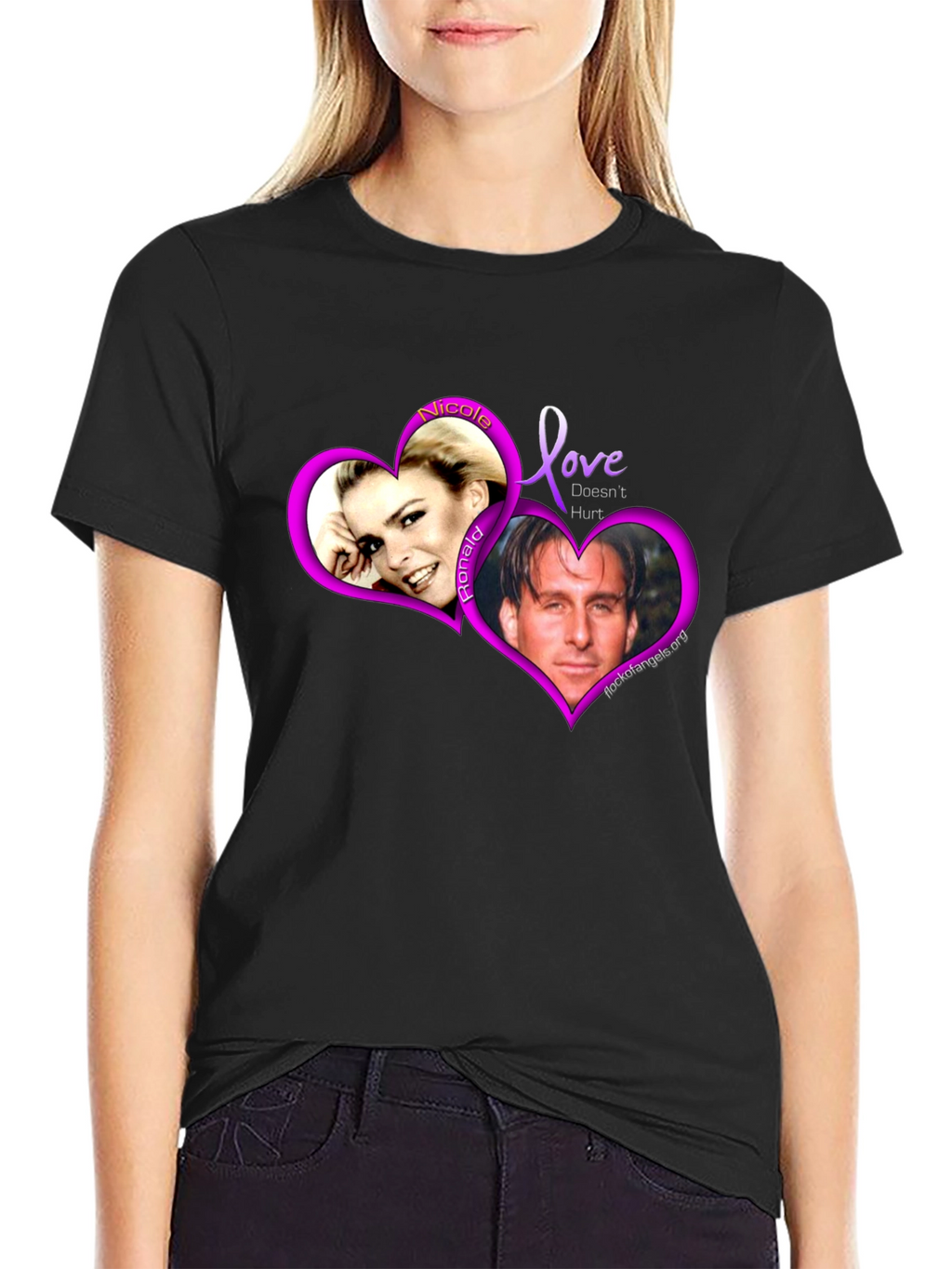 Personalized Love Doesnt Hurt T-Shirt